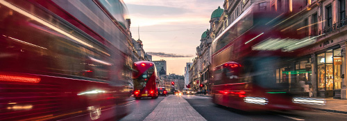 London Oxford Street, London buses